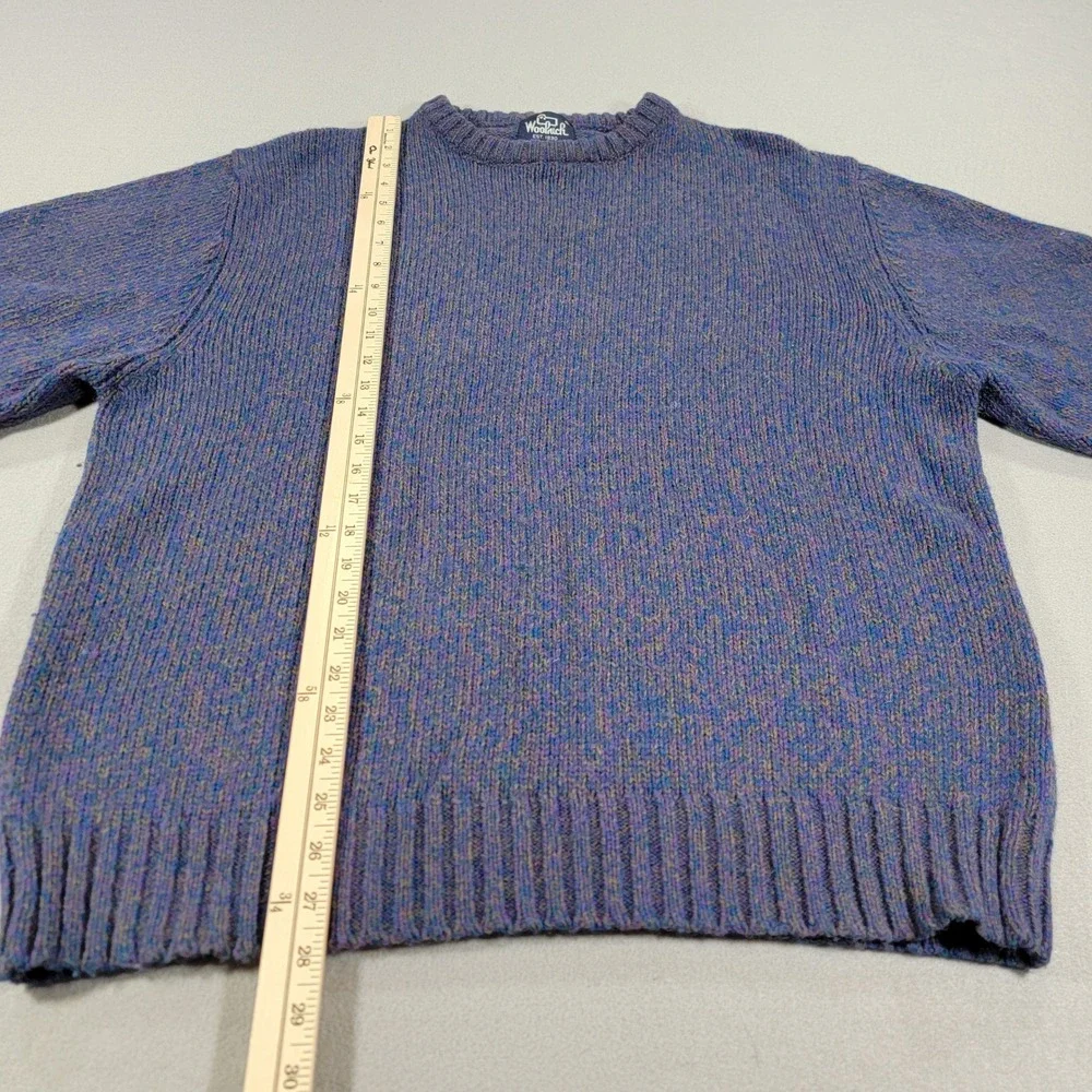 Woolrich Vintage Sweater Wool Blend Heathered Crewneck Heritage Outdoor Men's XL